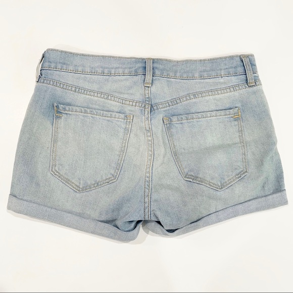 Boyfriend distressed jean shorts - Picture 3 of 3